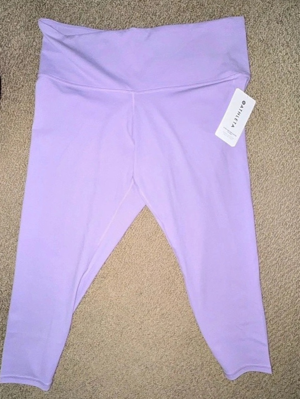 Athleta Ultra High Rise Elation 7/8 Tight Purple 2X